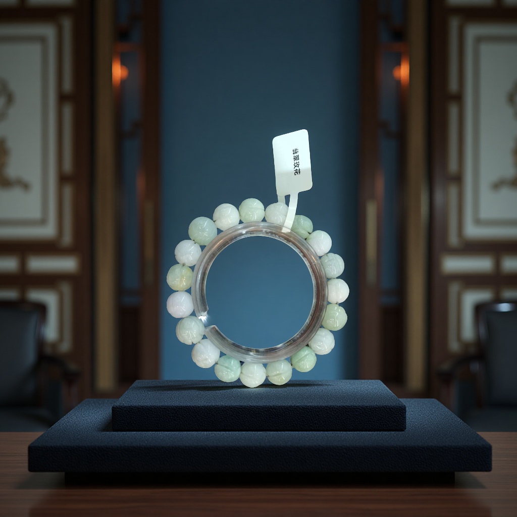 翡翠手饰实物图