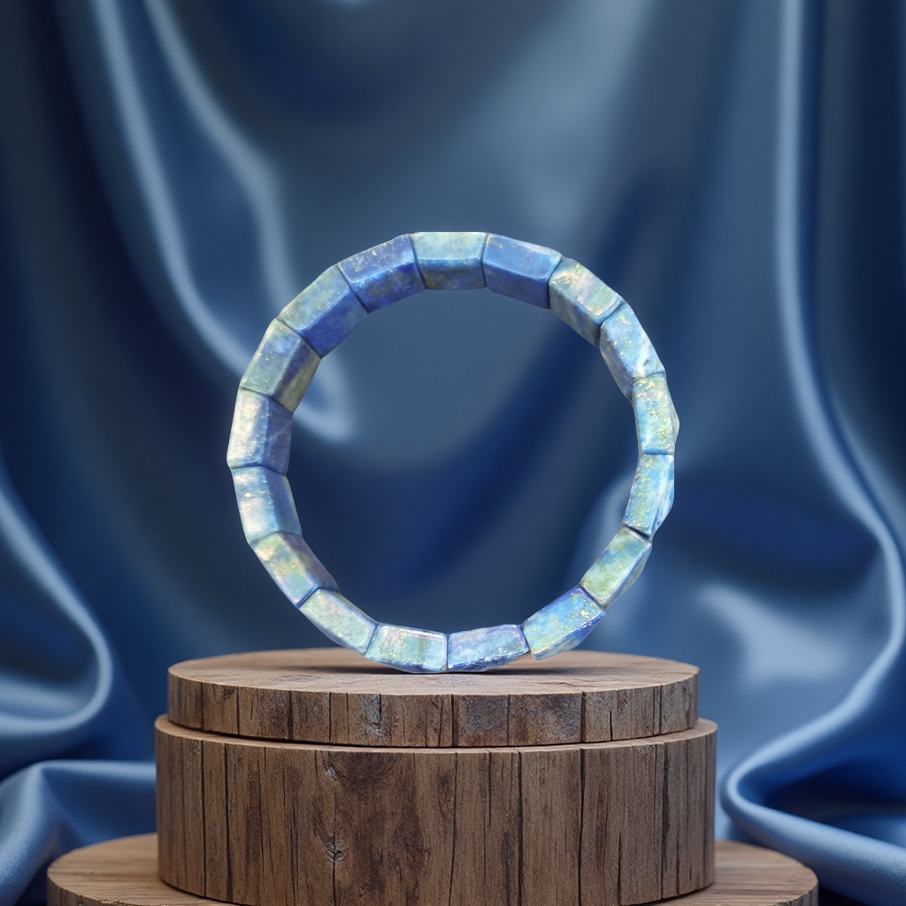 青金石手链细节图