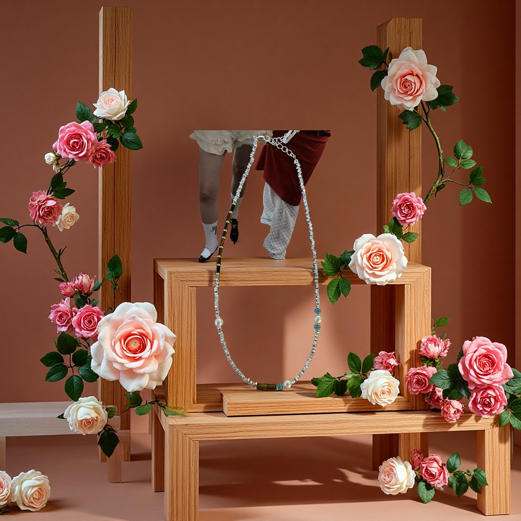 时尚简约金属项链女百搭潮流个性饰品送礼优雅配饰长款项链