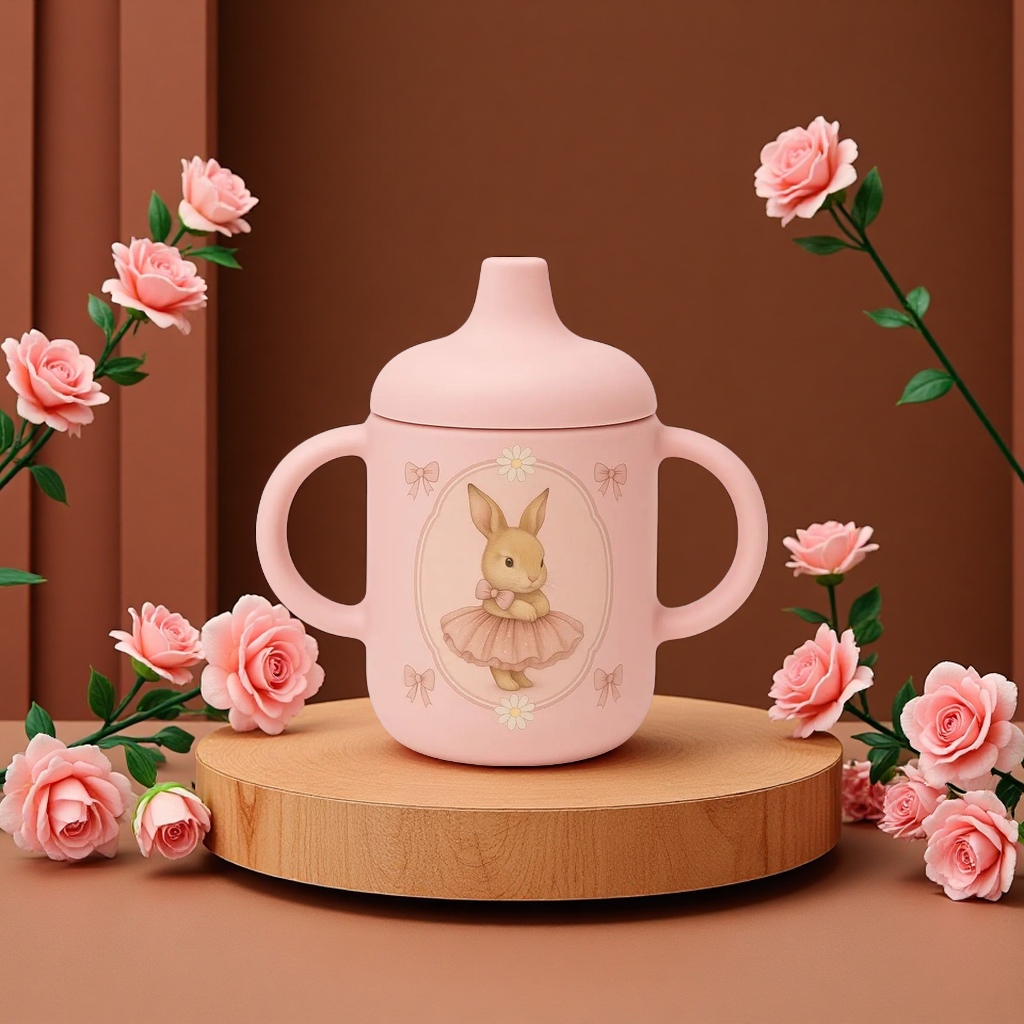 Silicone water cup with printing, anti-slip, shock-resistant, portable, creative and personalized customized water cup accessories details Picture