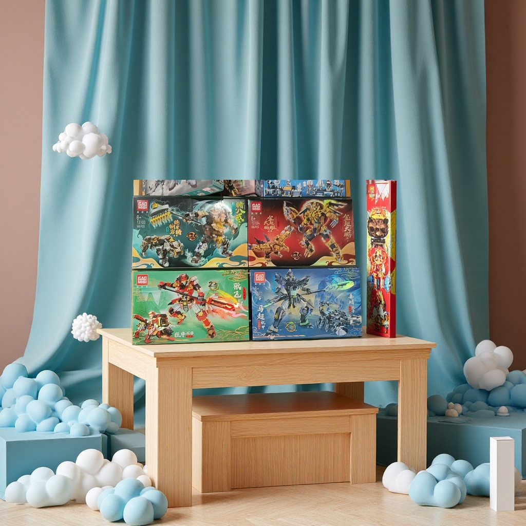 Children's building block table, soft building block model, amusement facilities, children's gift set, fun building and educational toys Specification image