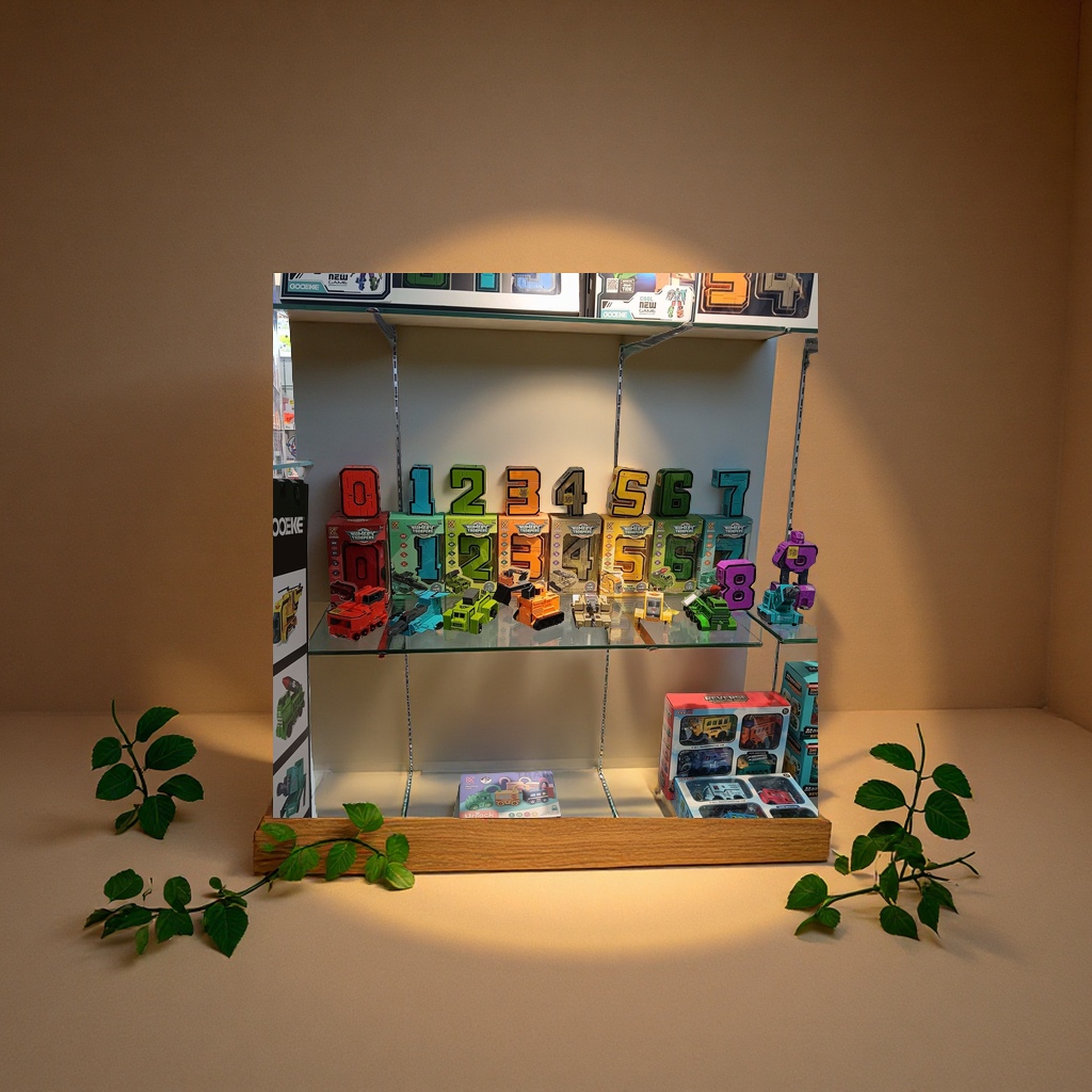 Children's wooden table, soft building block model, amusement facilities, children's gift set, educational toys, creative combination