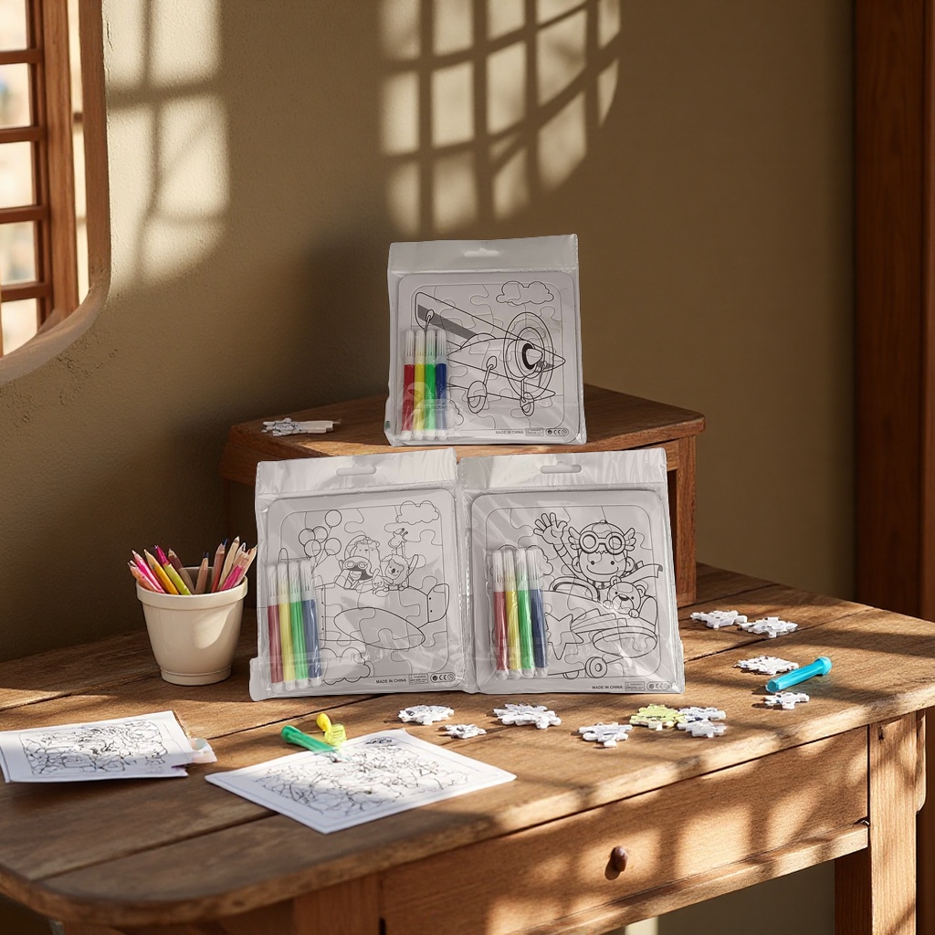 Doupin Children's Jigsaw Puzzle Cartoon 500 pieces Fun and educational toy jigsaw puzzle Doupin Creative Handicraft Game