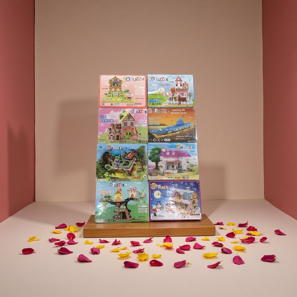 Pinduo Children's Jigsaw Puzzle Cartoon Assembly 500-piece educational toy jigsaw puzzle Bean Fun assembly game Application Scenario