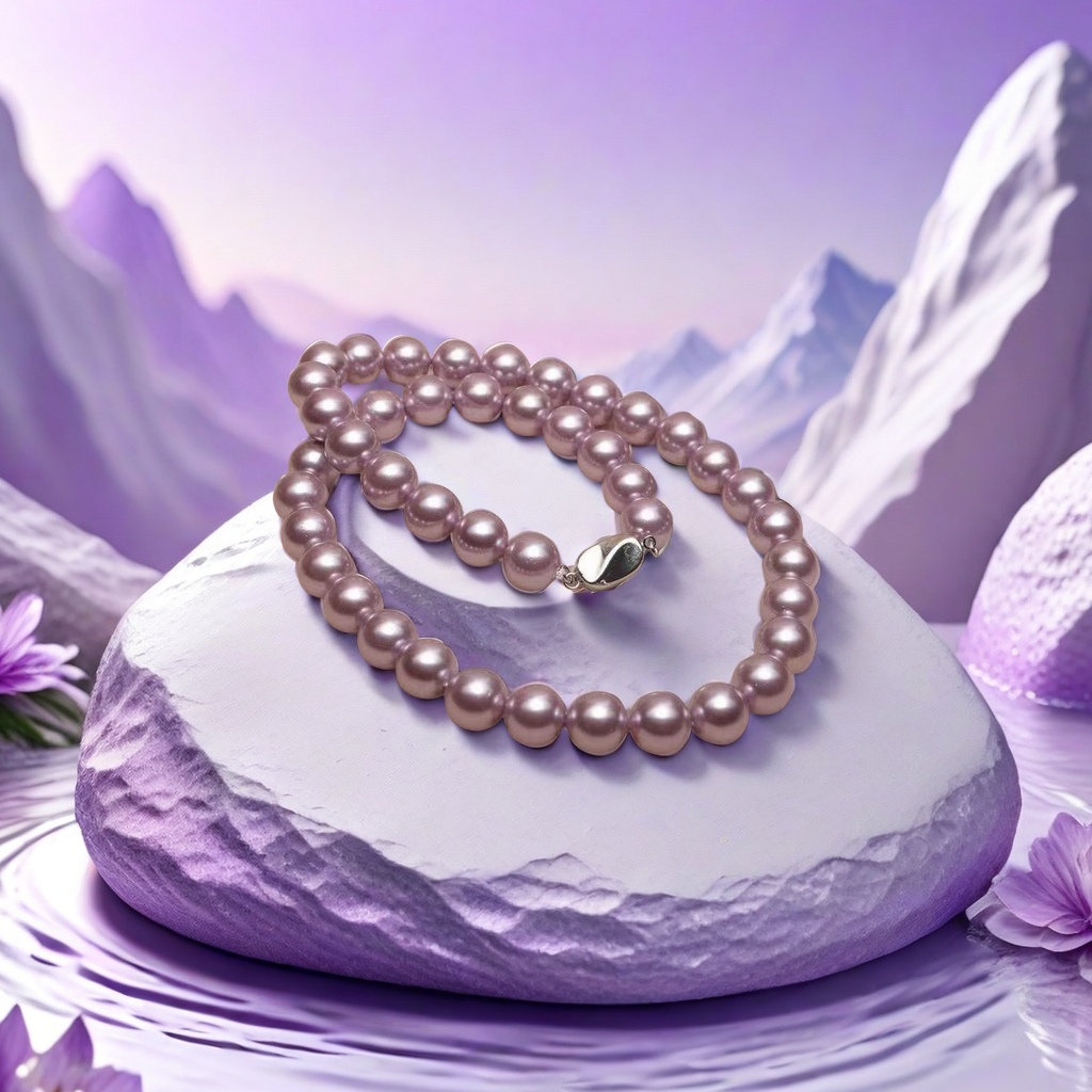 珍珠项链优雅气质长款白色天然淡水珍珠饰品送礼女生时尚百搭