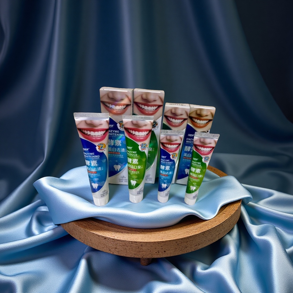 佳洁士3D炫白牙膏防蛀亮白清新口气180g含氟包装随机