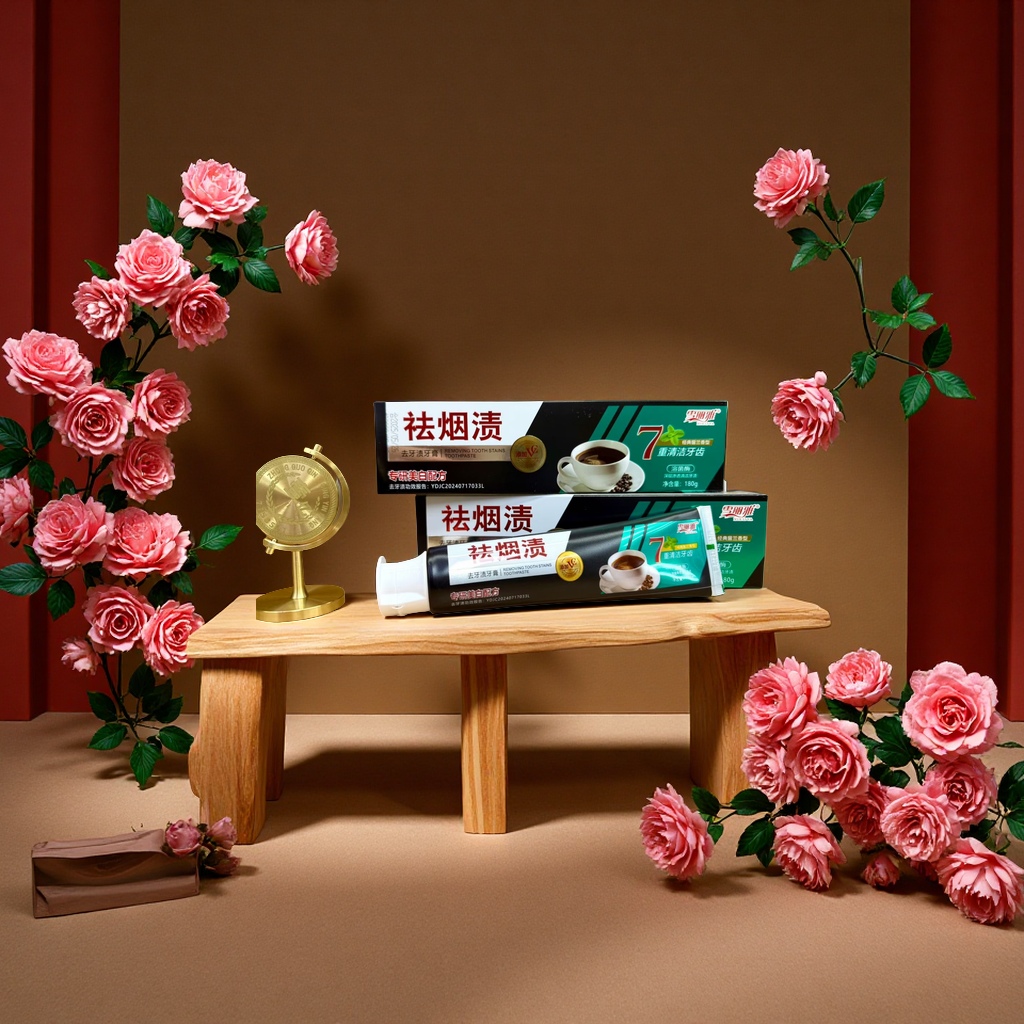 佳洁士3D炫白清新口感牙膏180g 防蛀含氟亮白去黄自然护理