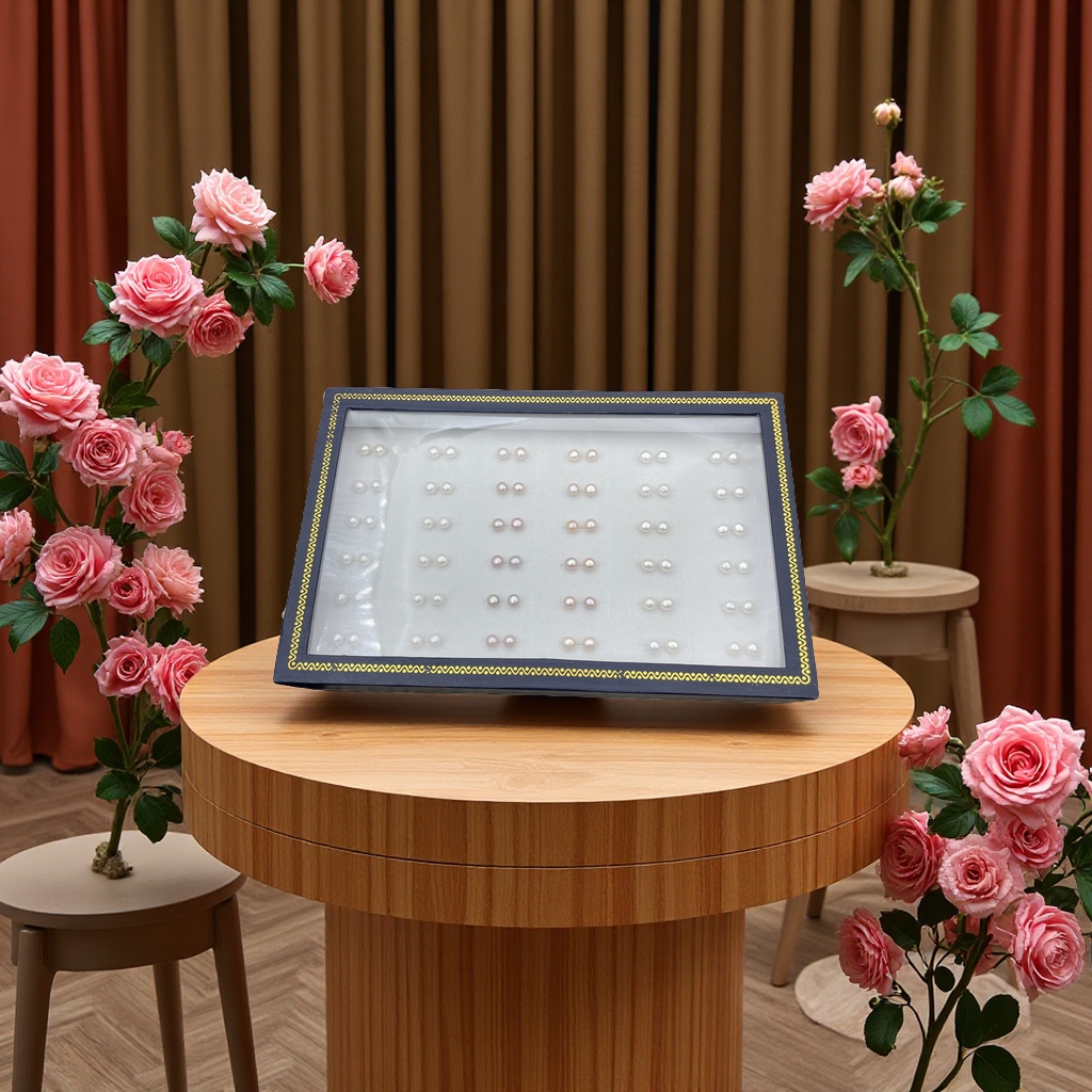 天然淡水珍珠项链优雅气质女士饰品时尚百搭送礼品长款简约款