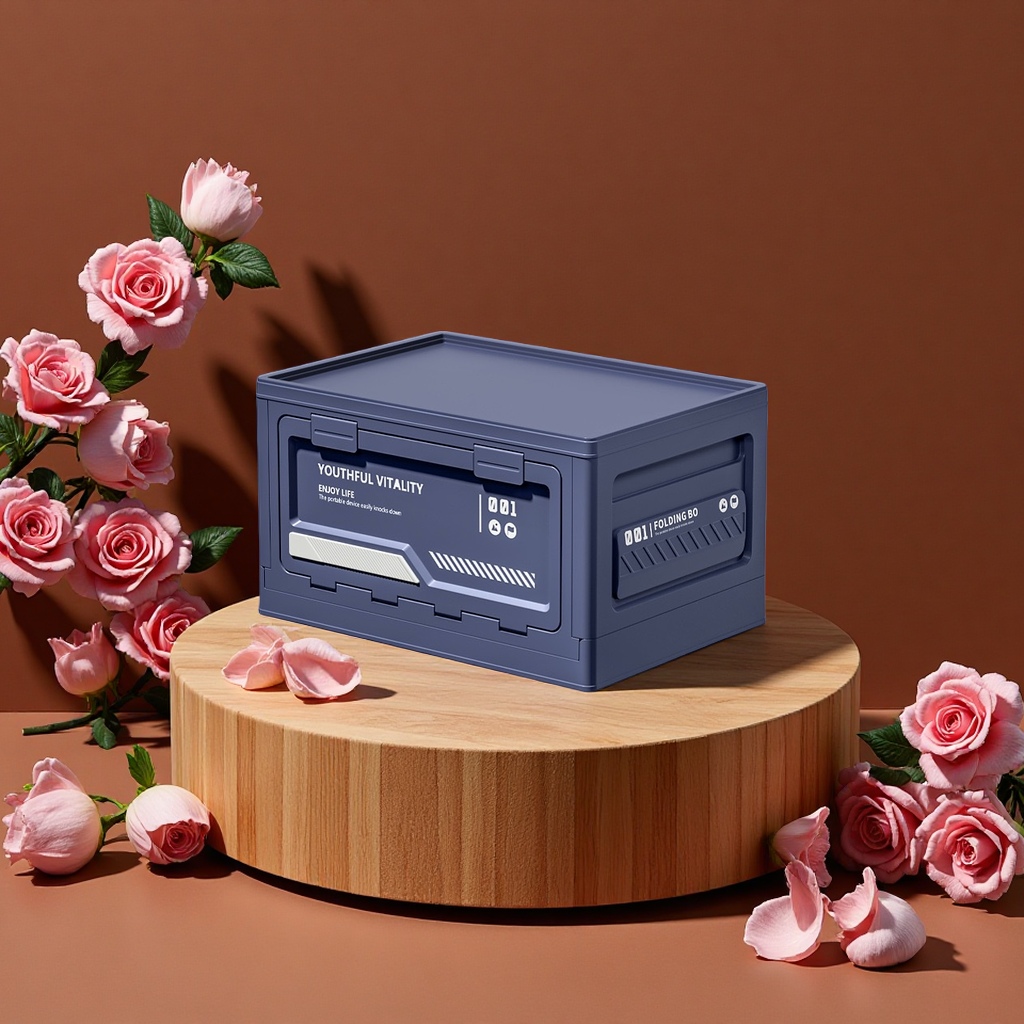 户外便携折叠收纳箱多功能旅行储物箱轻便耐用户外野营整理箱子