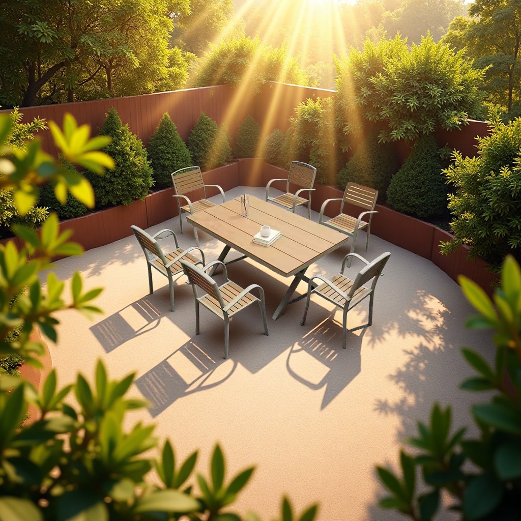 黄铜花架户外装饰花架花园摆设阳台装饰品公园椅休闲座椅户外桌椅组合花园桌木质休闲桌椅