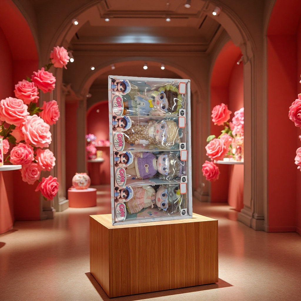 芭比娃娃玩具电动音乐娃娃俄罗斯套娃毛绒玩偶趣味儿童礼物