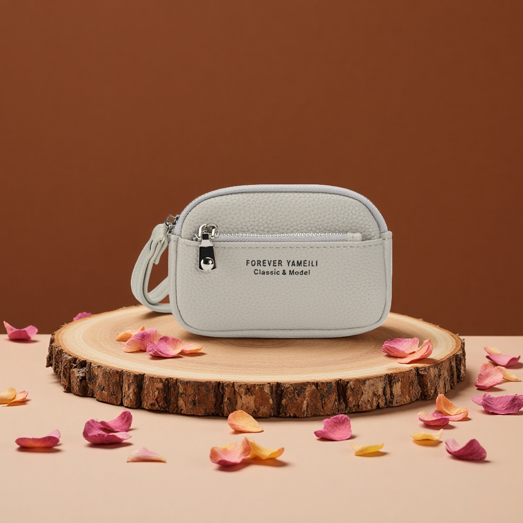 女士2024新款小钱包可爱零钱包学生二合一卡包多功能收纳包女款时尚便携