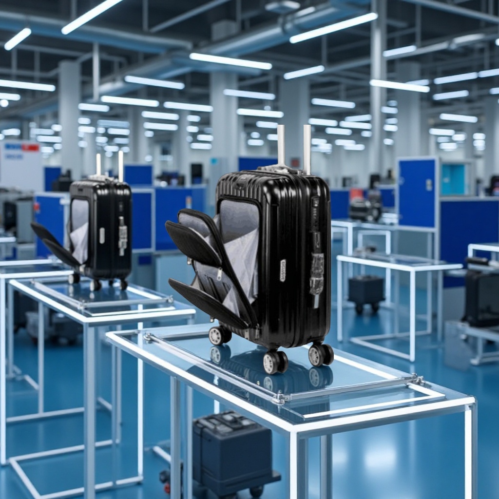 温州工厂2025新款商务ABSPC拉杆箱行李箱登机箱旅行箱包皮具时尚耐用