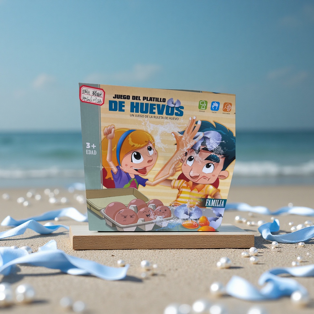 鸡蛋盘游戏趣味桌游适合3岁以上家庭互动思考触觉娱乐彩蛋破裂包装玩具