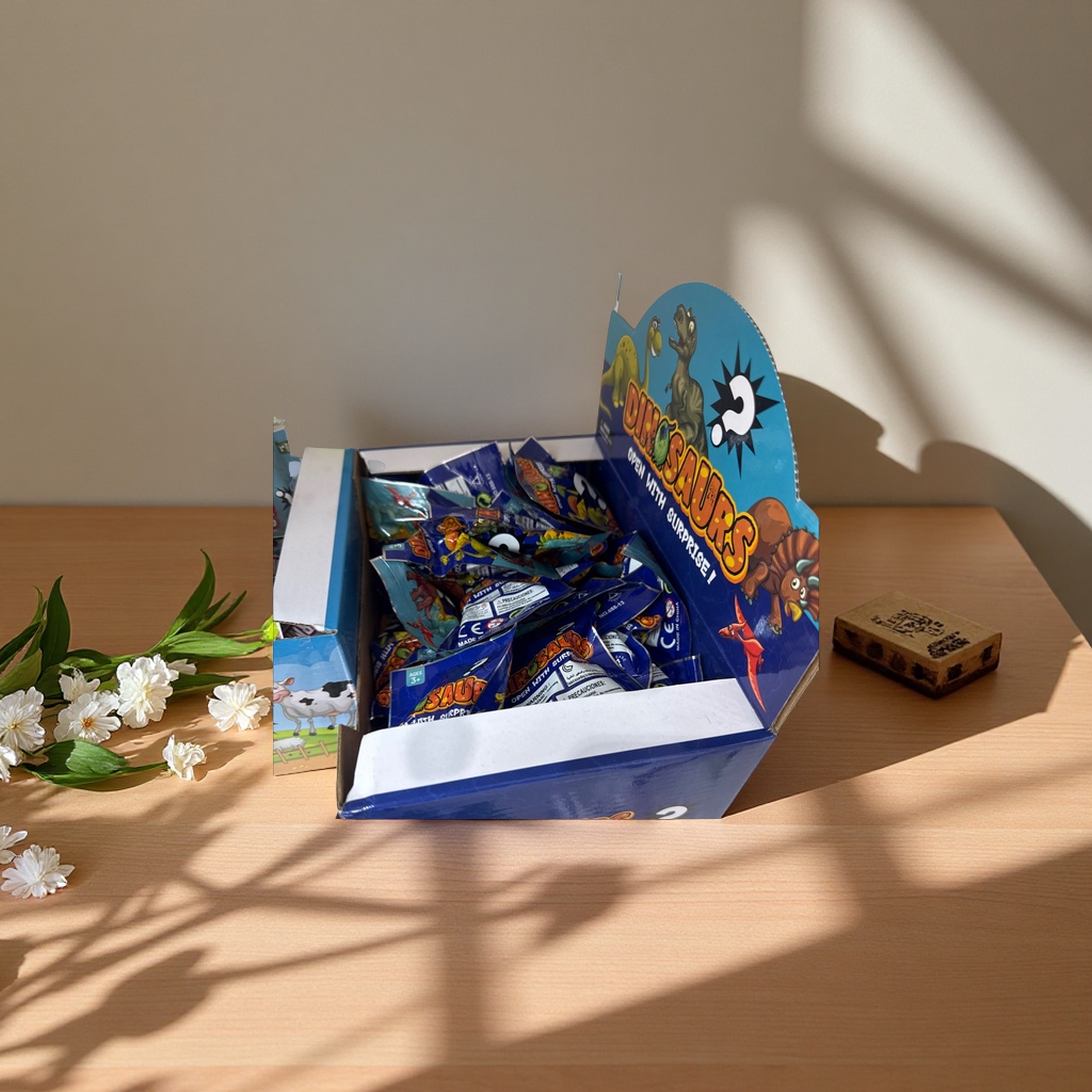 DINOSAURS恐龙主题盲袋玩具适合3岁以上儿童多袋独立拆开惊喜开箱恐龙模型收藏科普趣味玩具细节图