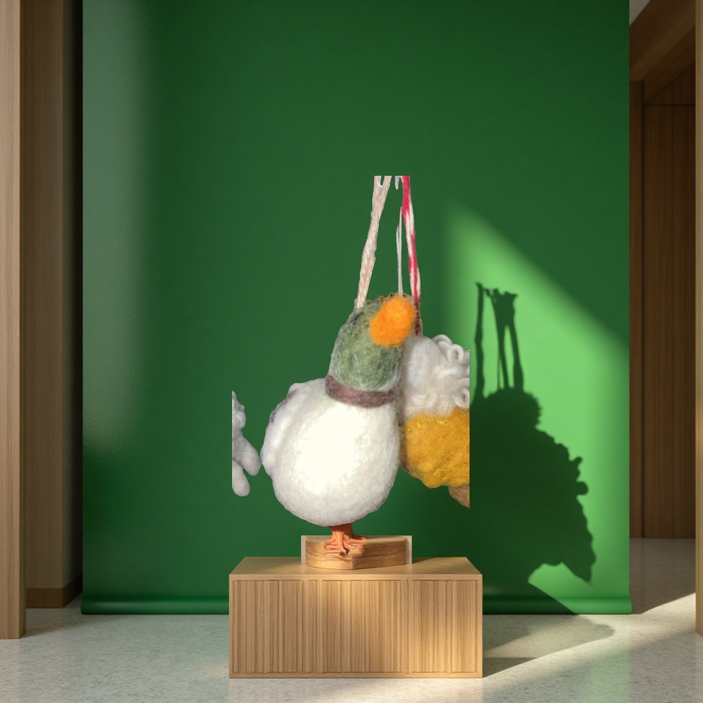 毛毡手提袋定制环保创意毛毡布袋手工DIY不织布包包多功能定做