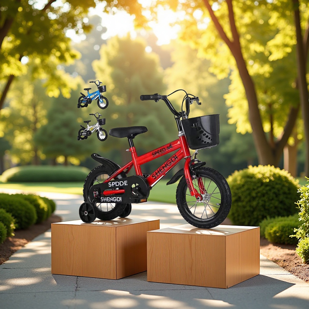 潮流款儿童自行车3岁脚踏车2-4-6岁小孩骑行童车女孩运动户外骑行用品