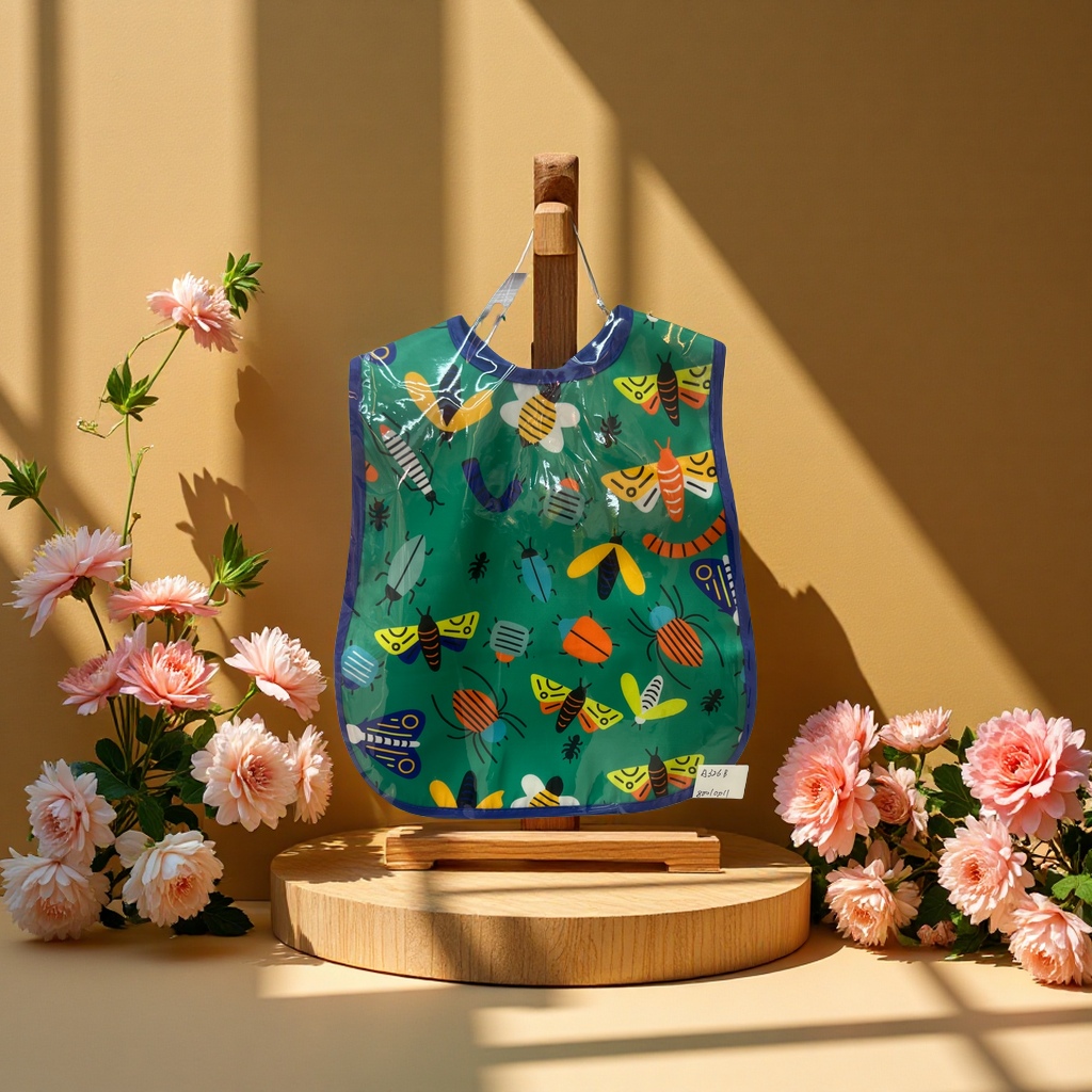 婴儿围兜防水防漏可洗宝宝吃饭防脏儿童防溢奶防污多款可选