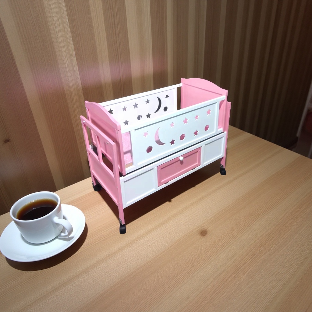 婴儿木床实木宝宝床婴儿床婴儿摇床儿童床带护栏环保无漆安全耐用多功能详情图2