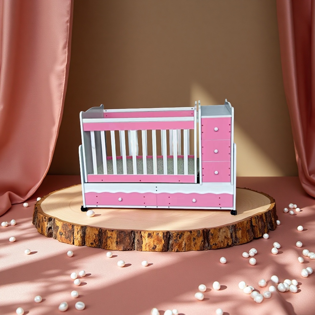 儿童床多功能实木环保安全宝宝婴儿床儿童卧室家具简约