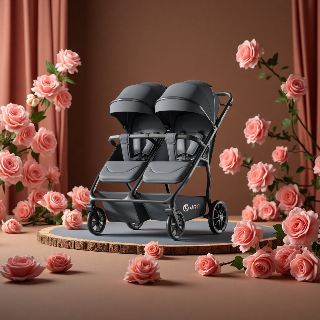 婴儿推车实物图