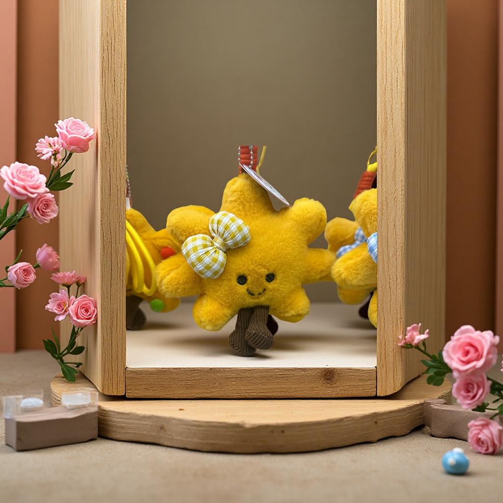 毛绒玩具细节图