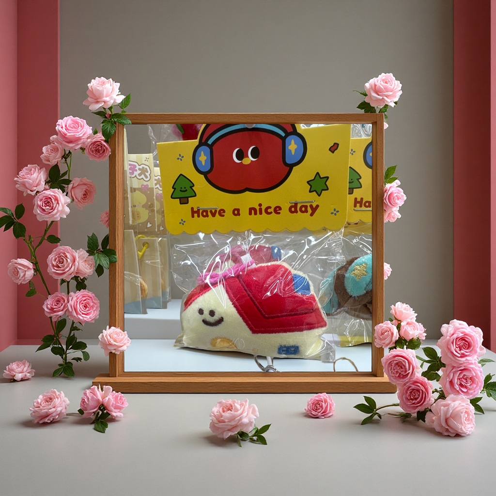 可爱动物头像挂件包包装饰卡通萌趣挂饰时尚潮流配件礼品