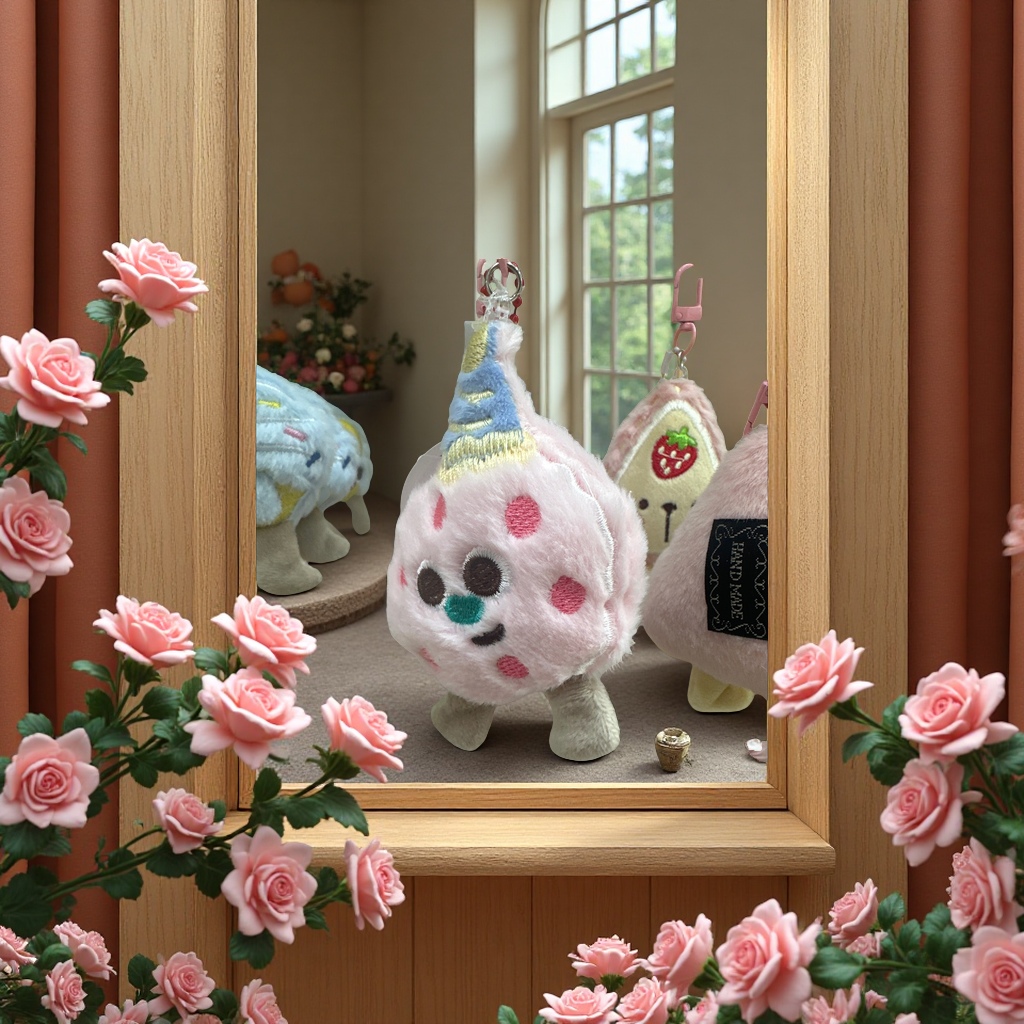 包包挂件细节图