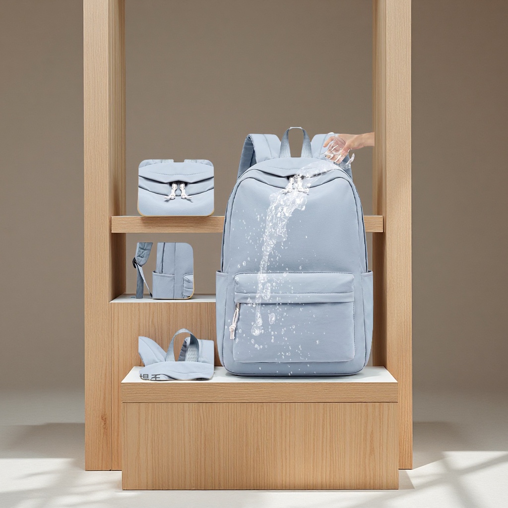 双肩背包实物图