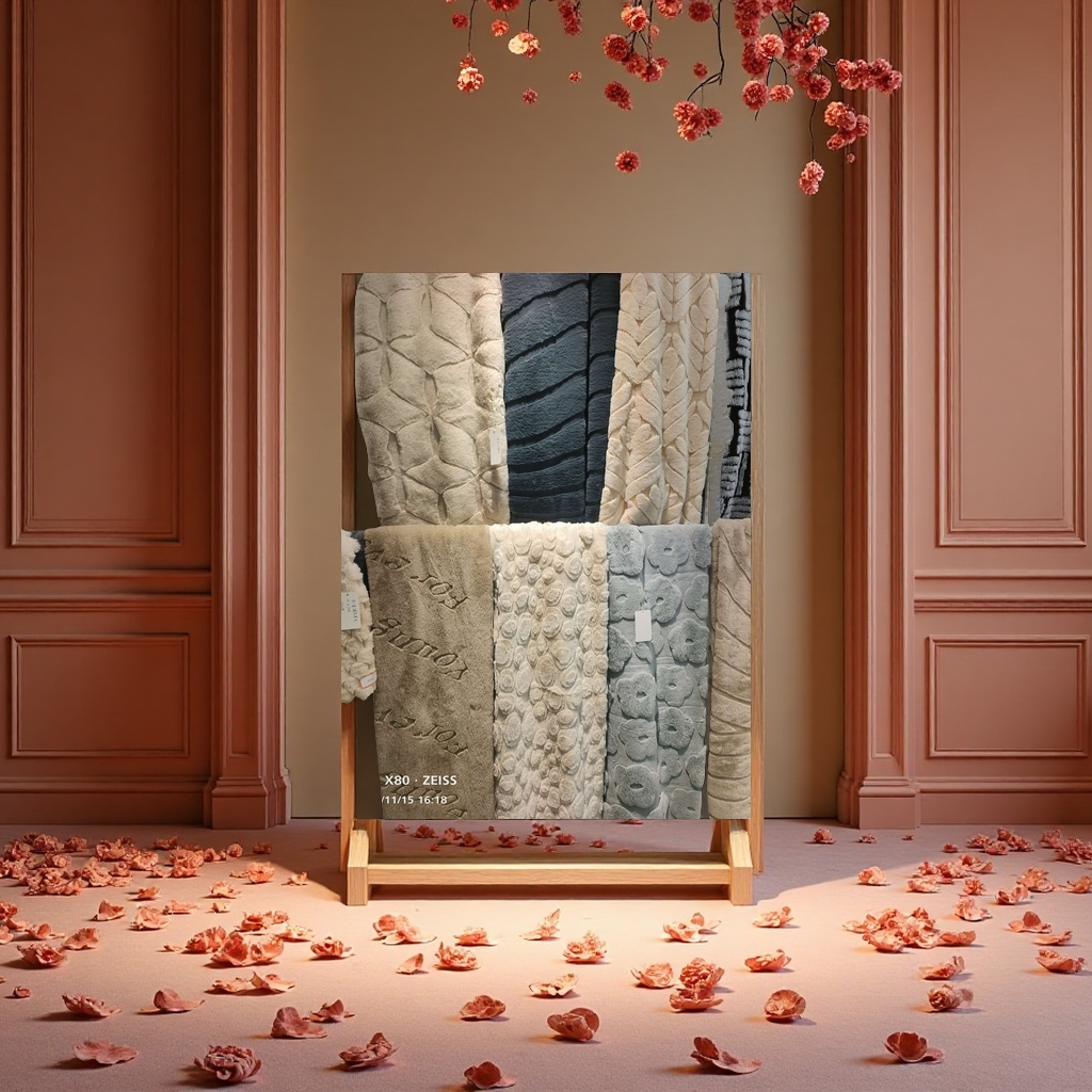 Thick and anti-slip carpet with crystal velvet, multi-functional floor mat for bedrooms, kitchens and bathrooms, soft and comfortable home carpet Specification image