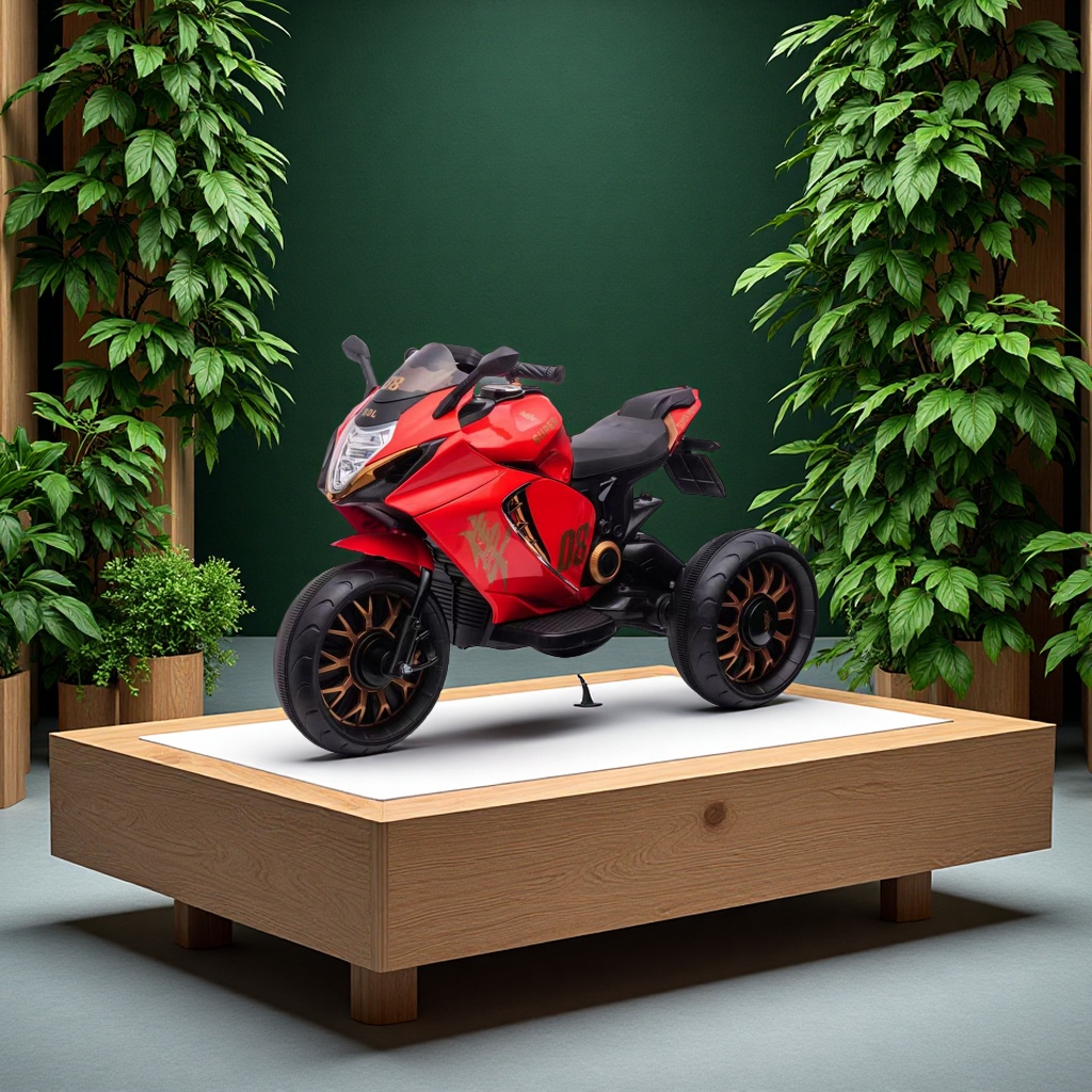 BDL－1688 儿童电动摩托车适合 2－9 岁高端，炫酷细节图