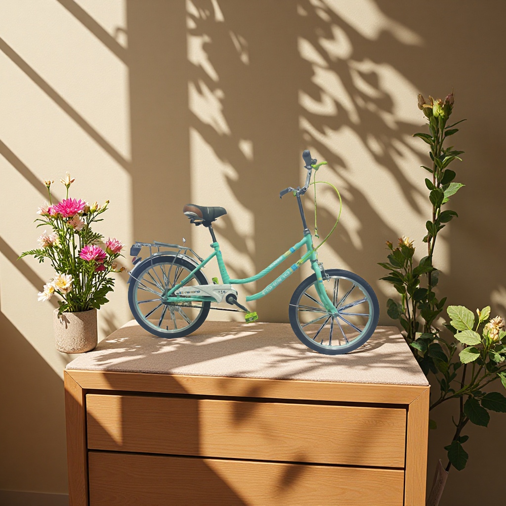 山地自行车实物图