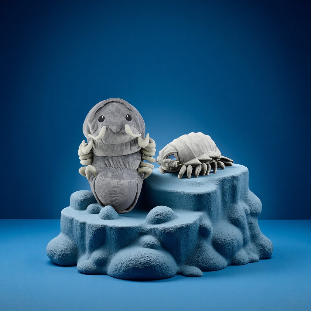 Ocean Simulation King Foot Bug Plush Toy Giant Deep-Sea Lice Doll Factory Direct Sales Doll Plush Doll Collection Gift Specification drawing