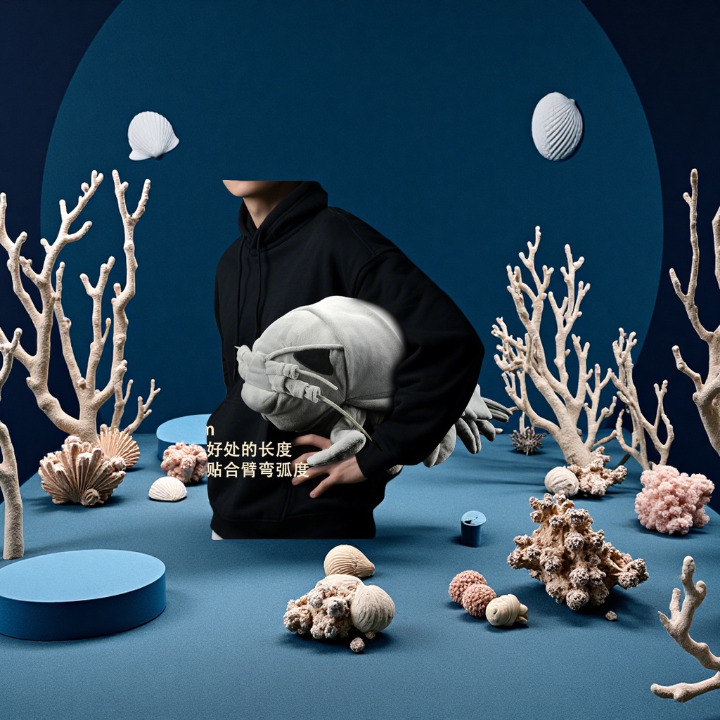 Ocean Simulation King Foot Bug Plush Toy Giant Deep-Sea Lice Doll Factory Direct Sales Doll Plush Doll Collection Gift Application Scenario