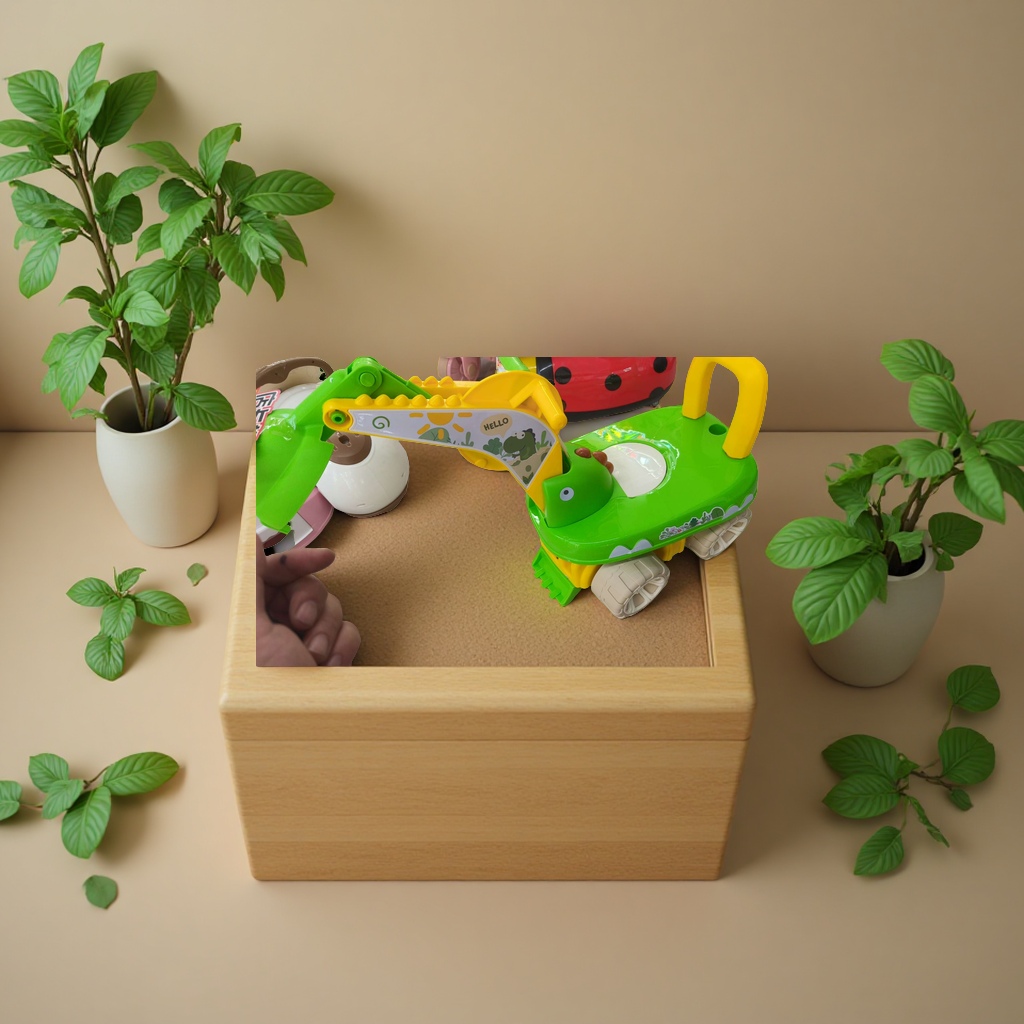 挖掘机械实物图