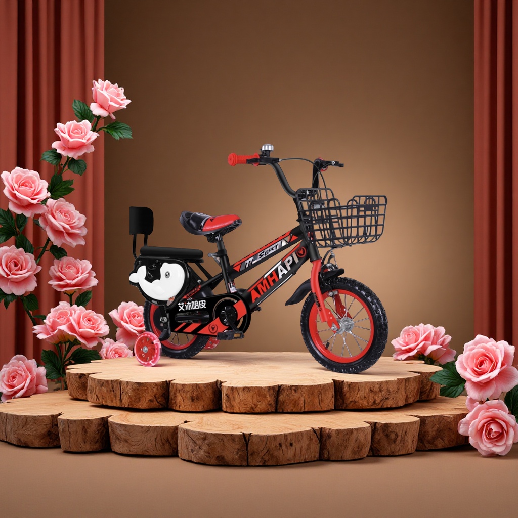 折叠儿童自行车可调节座椅轻便便携学骑车幼儿童车带减震儿童玩具车