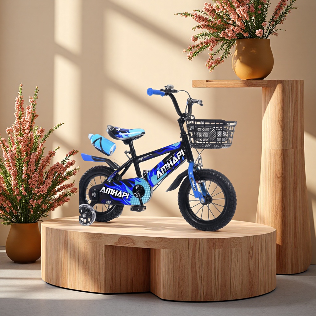 儿童自行车细节图