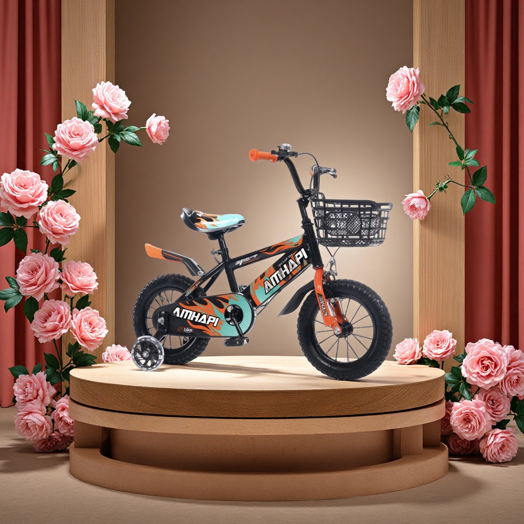 儿童自行车黑色浅绿色新款时尚耐用安全儿童款学生款适合6-12岁男童女童