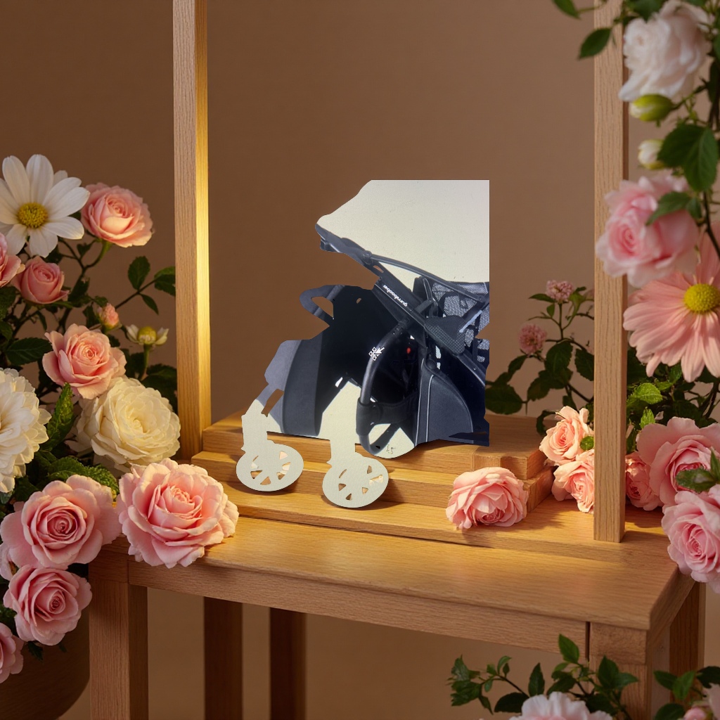 婴儿伞柄车产品图