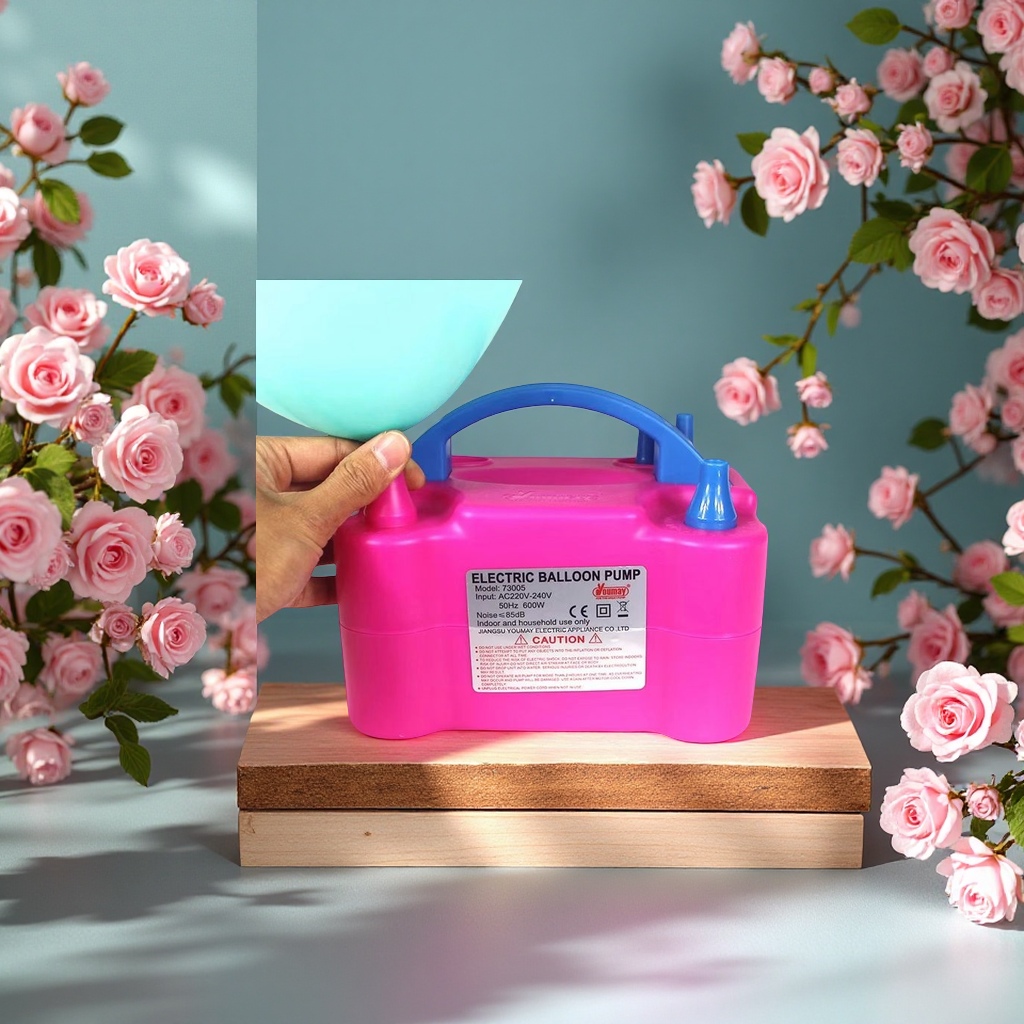 气筒电动充气泵气球打气筒便携式手持充气工具充气神器适用气球用品