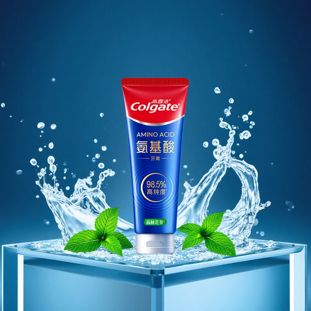 Colgate amino Acid Toothpaste 100g freshens breath, protects gums, removes odors, gently cleans, and provides home oral care Colgate amino Acid Toothpaste 100g freshens breath, protects gums, removes odors, gently cleans, and provides home oral care