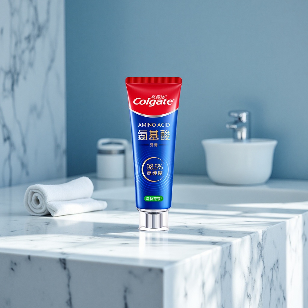 Colgate amino Acid Toothpaste 100g freshens breath, protects gums, removes odors, gently cleans, and provides home oral care Item Picture