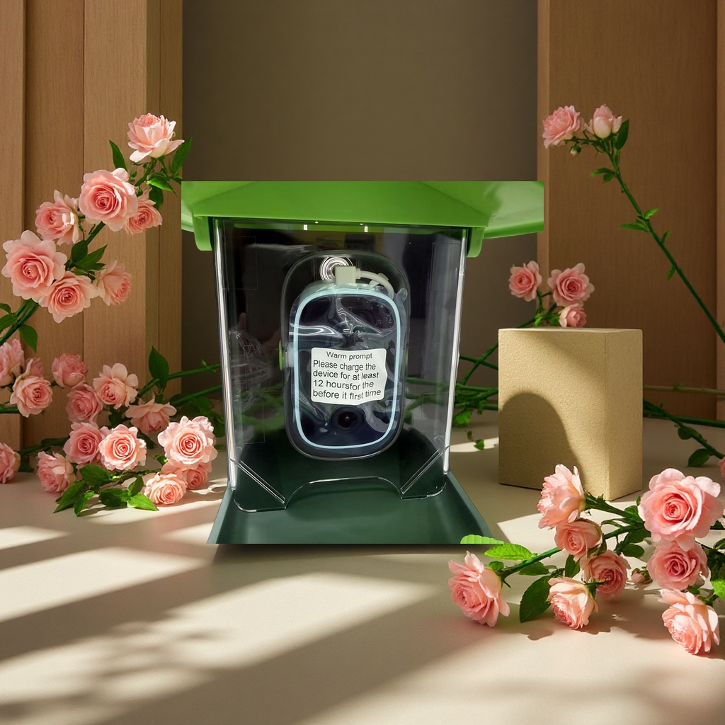 宠物智能喂养设备实物图