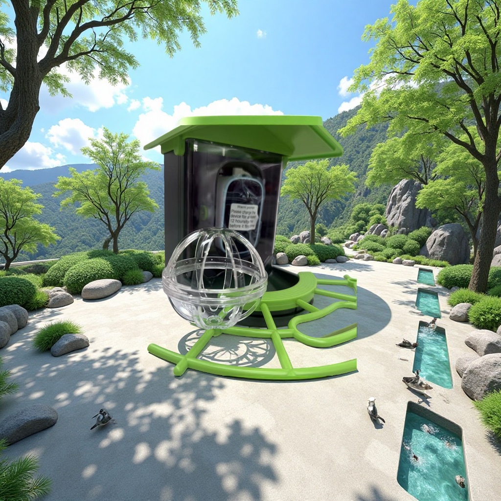 D3 Intelligent visual bird feeder: Remote bird watching, AI bird recognition, image transmission, high-definition night vision, solar energy storage, and squirrel protection Item Picture