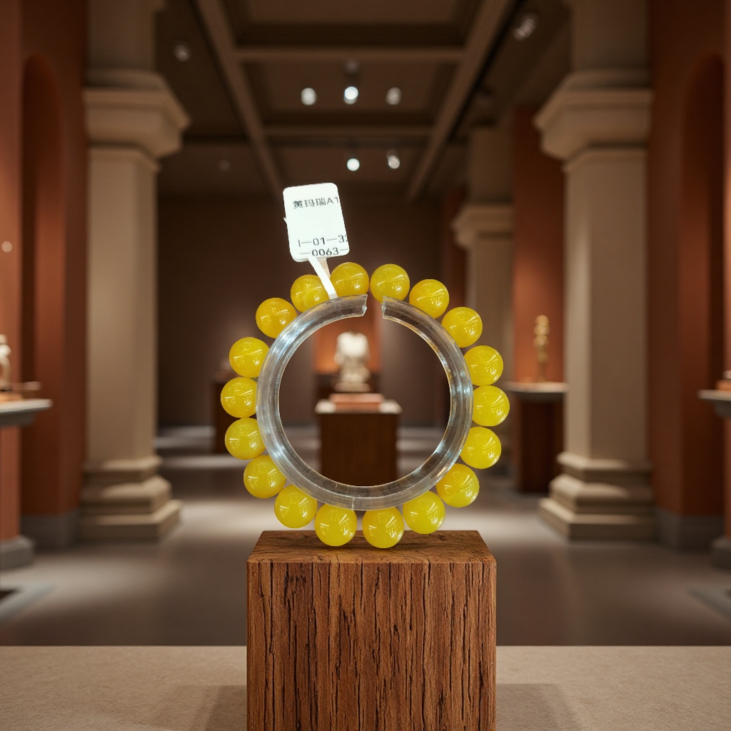 女款不规则百搭手链手镯金色手饰潮流碧玺手串男女通用时尚简约款黄玛瑙10#