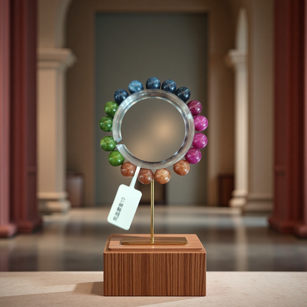 潮流凤凰碧玺10#女款不规则百搭手链金色手饰手镯情侣款碧玺手串时尚个性配饰