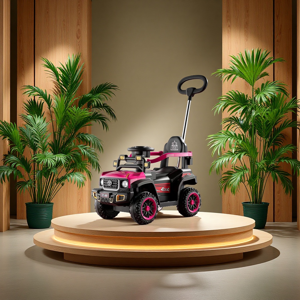 LT-ST666电动带推把童车，多种配置可选择！细节图