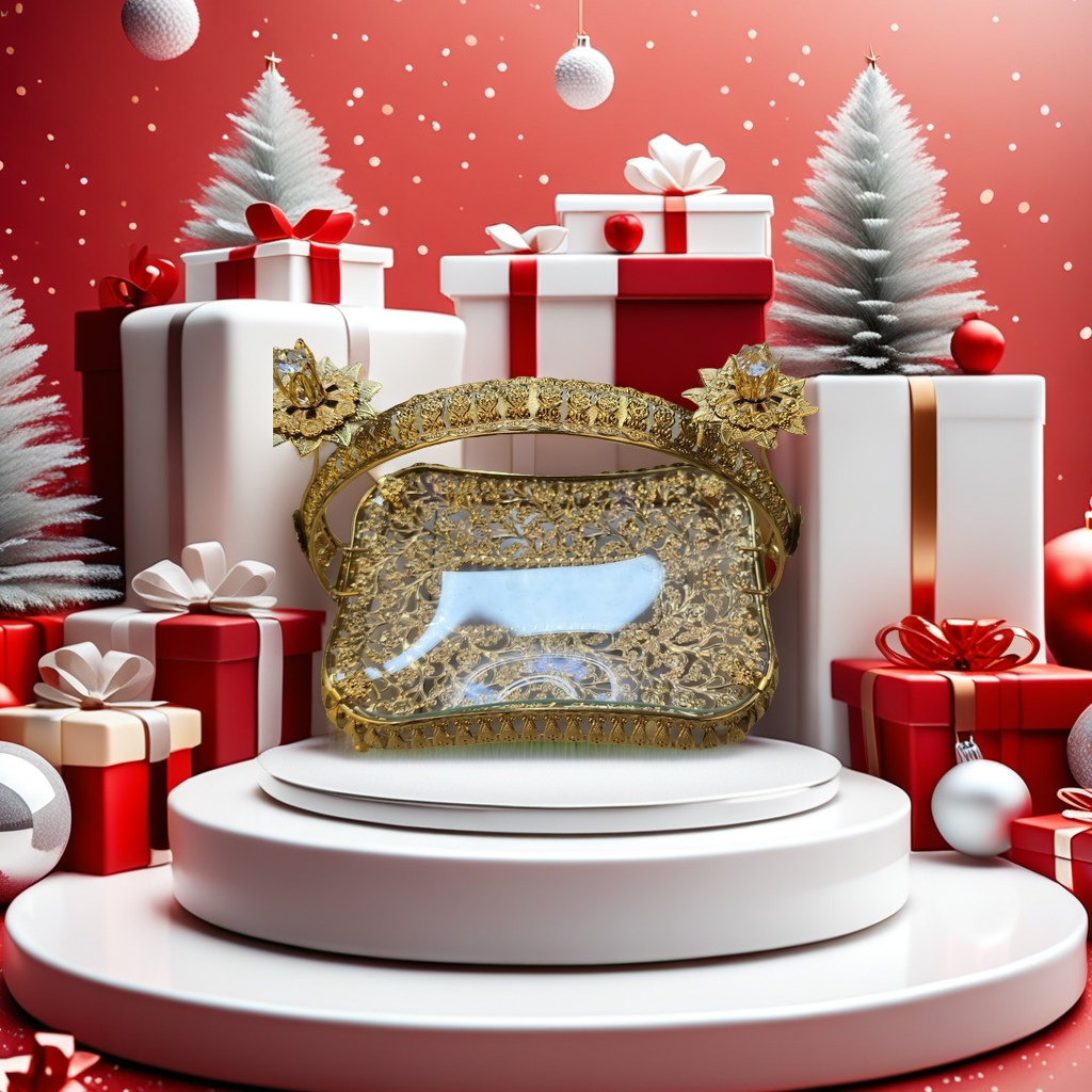 布艺山茶花产品图