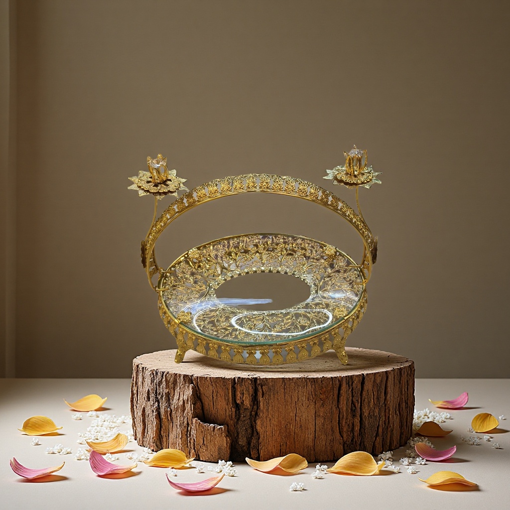 布艺山茶花产品图