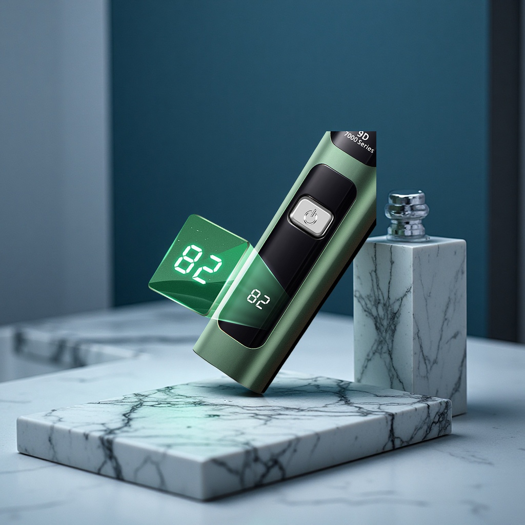 Men's Cross-Border Multi-Functional Rechargeable Three-Blade Electric Shaver, Full-Body Washable Portable Wholesale Household Personal Care Appliance details Picture